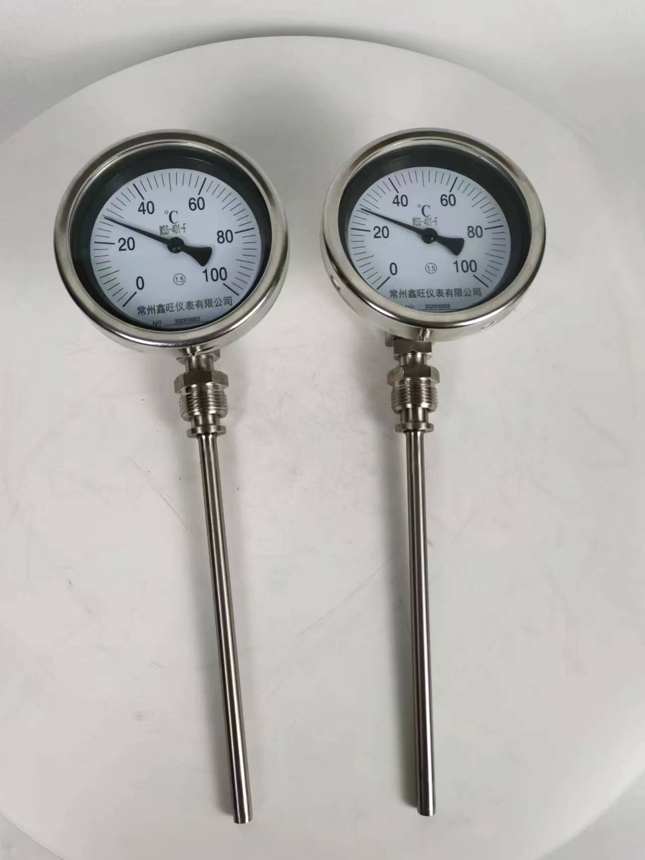 径向型双金属温度计