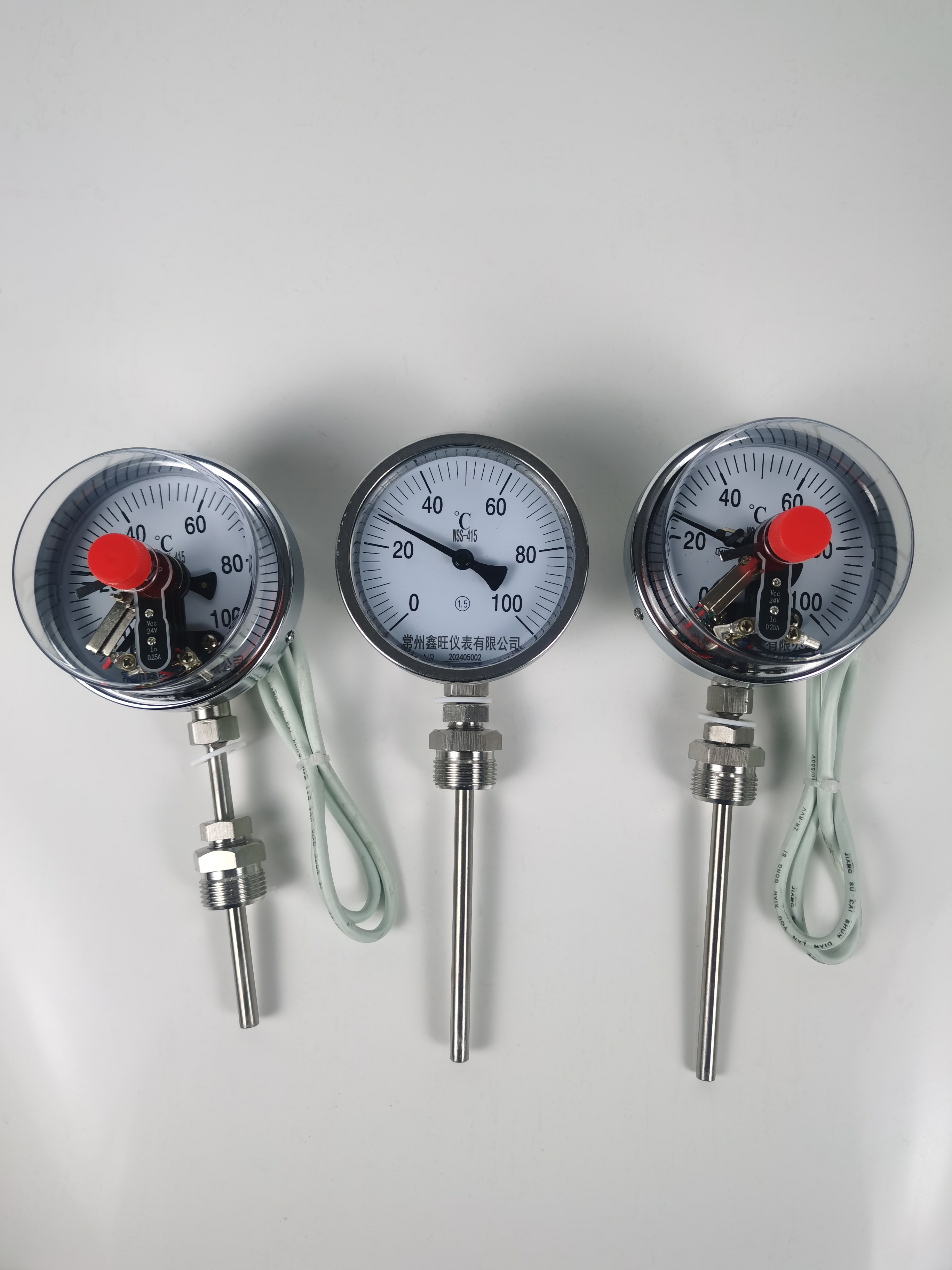 WSS-313径向型双金属温度计