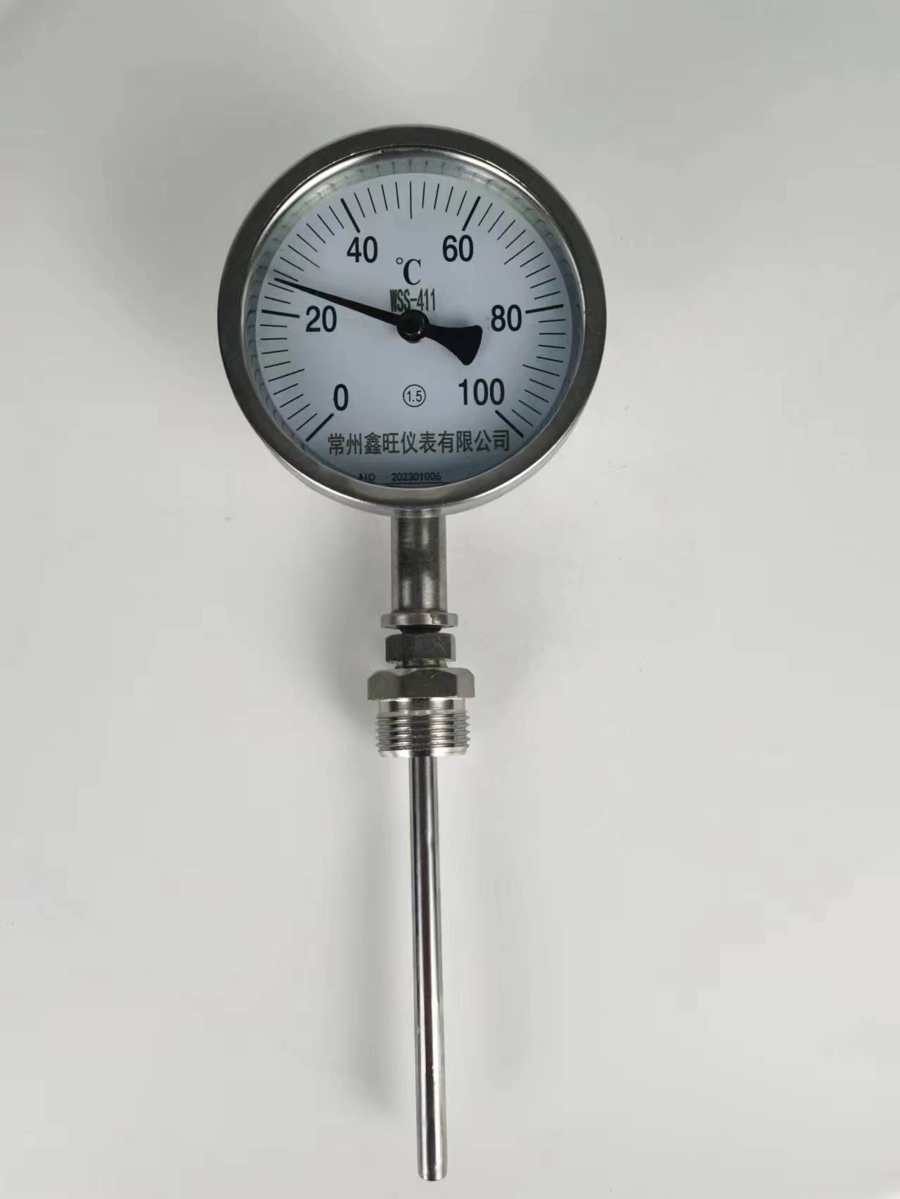 WSS-410径向型双金属温度计...