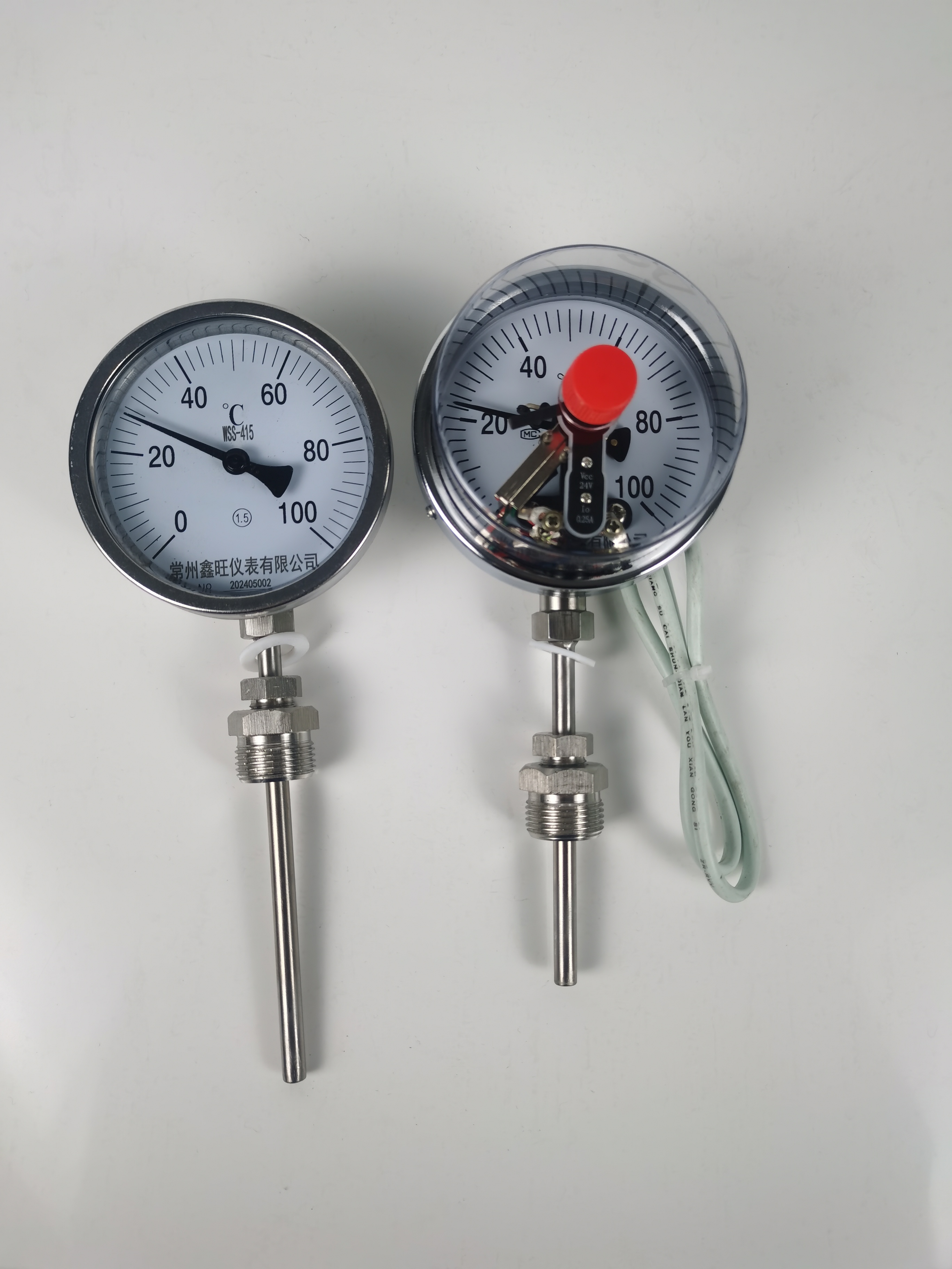 WSS-513径向型双金属温度计...