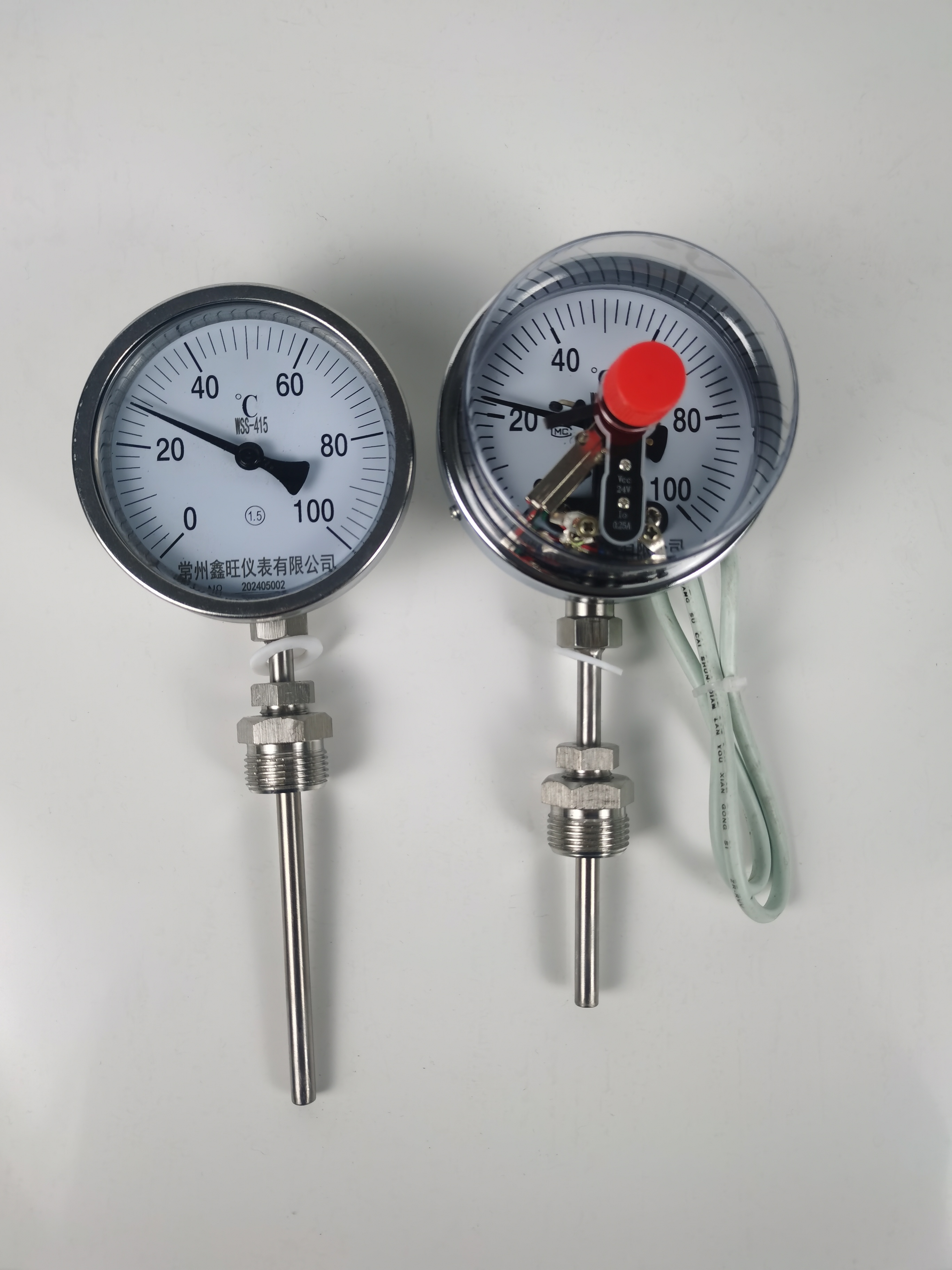 WSS-516径向型双金属温度计...